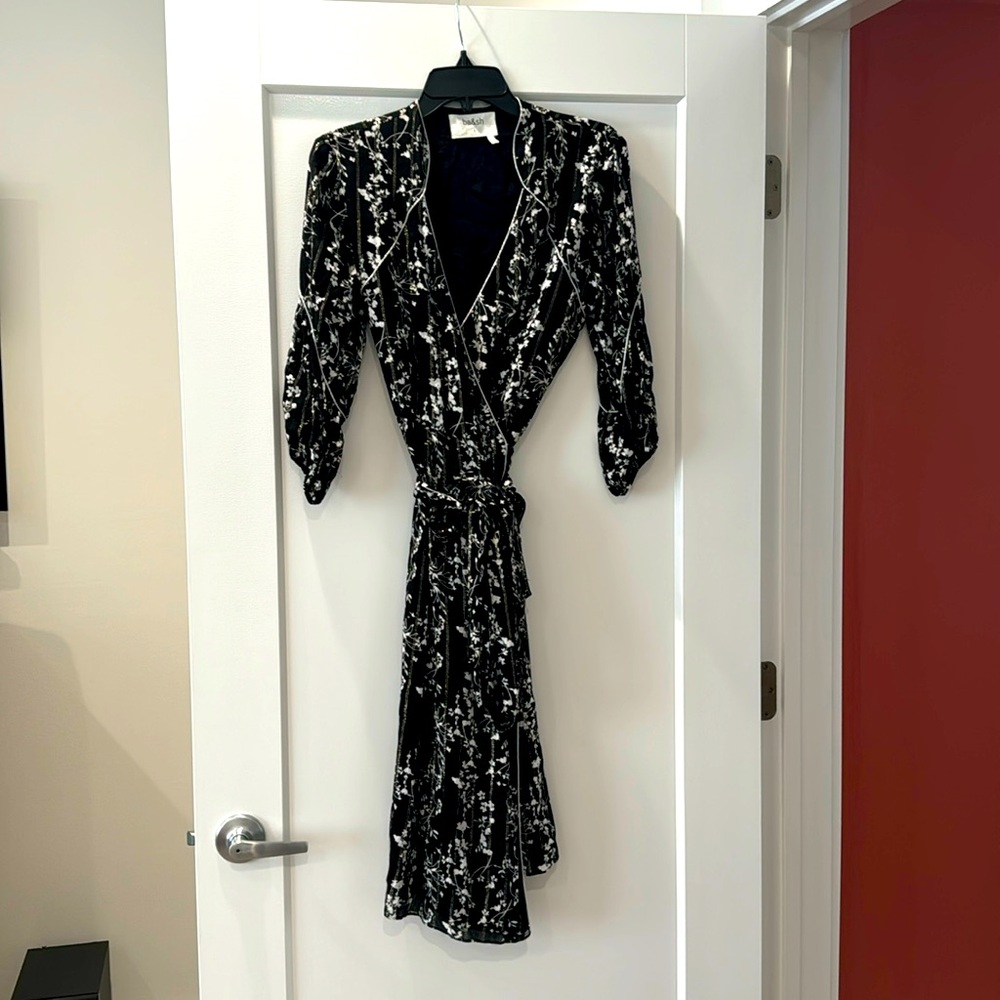NWOT - floral wrap dress - ba&sh